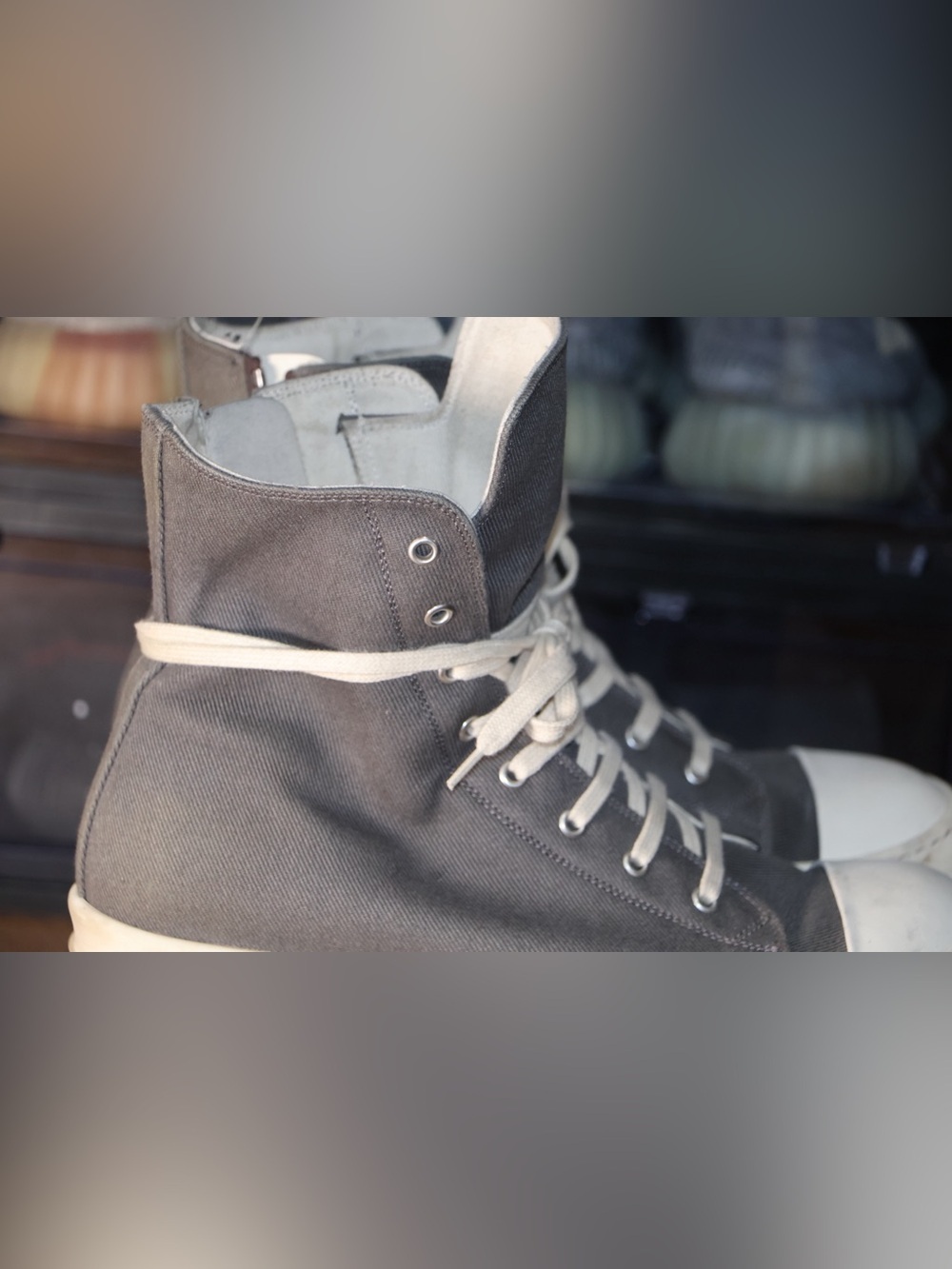 Rick Owens High-Top Ramones - Picture 5 of 9